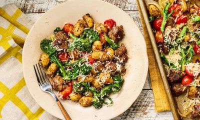 2-Sheet-Pan Gnocchi and Sausage